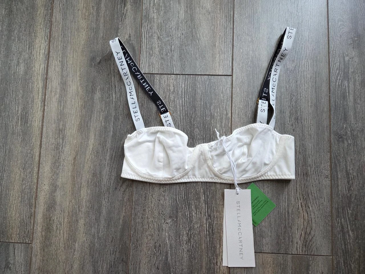 Soutien-gorge souple Stella McCartney blanc Taille S (80/85 A/B) Neuf – photo 2